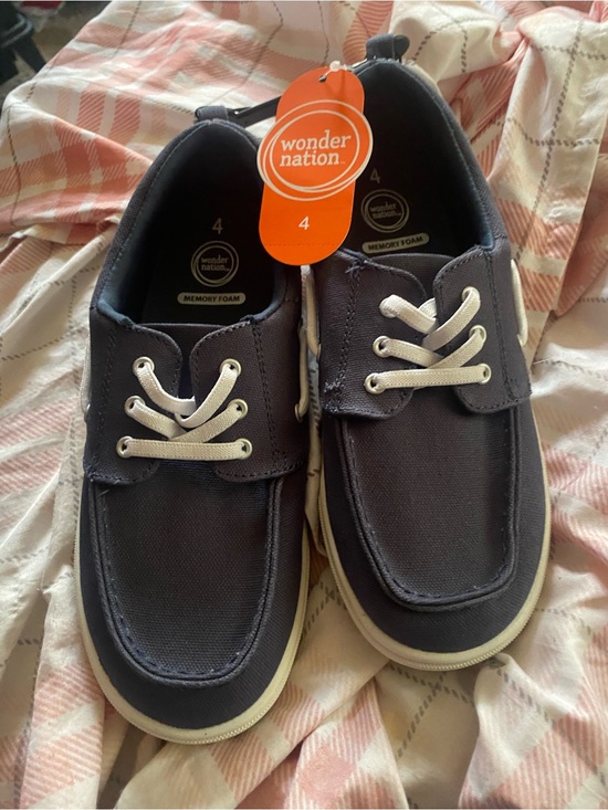 wonder nation Other - wonder nation Navy Canvas Slip-On Shoe with White Accents - Size 4